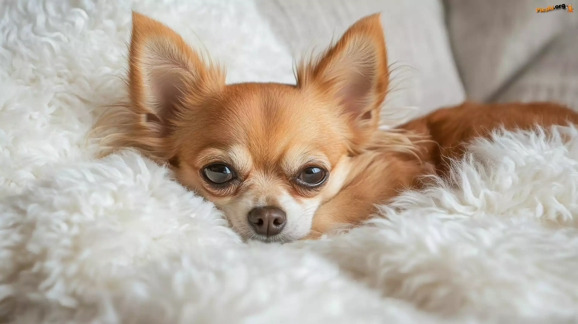 Grafika, Pled, Chihuahua, Futrzany